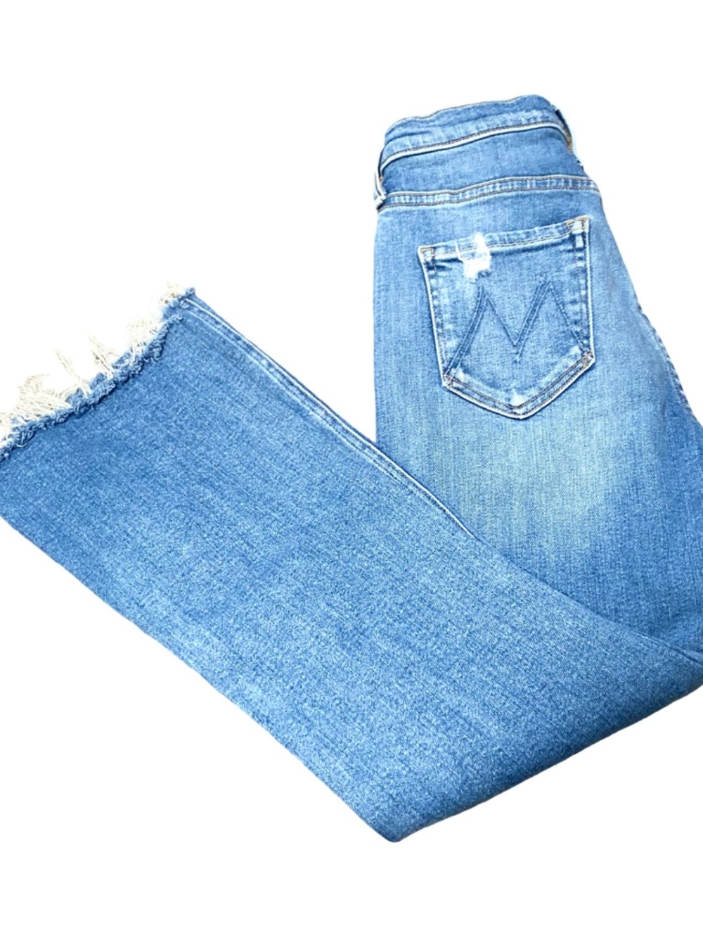 MOTHER The Tripper Ankle Fray. Relaxed jeans that you hardly know u have on !!